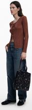 Blackwell Damenrucksack schwarz Desigual Stanzungen bunt Sumy Mini