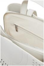 Backpack Desigual Orbis beige Stanzungen geometrisch Crudo Sumy