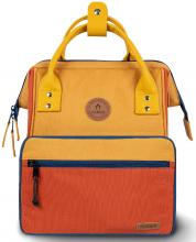 Kinderrucksack Cabaia Small fröhlich orange gelb Kilfi Wechseltasche Adventurer