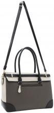 L.Credi Businessshopper Plamena Dark Taupe Multicolor