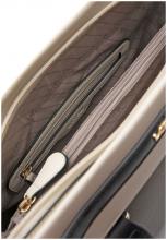 L.Credi Businessshopper Plamena Dark Taupe Multicolor