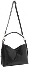 L.Credi Hobobag Phia Lackschwarz PETA Approved Vegan