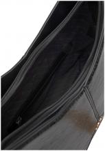 L.Credi Hobobag Phia Lackschwarz PETA Approved Vegan