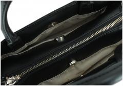 Guess Lefia Luxury Satchel schwarz Henkeltasche