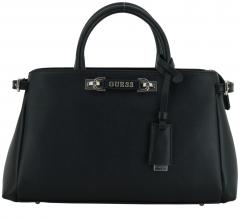 Handtasche Taupe Guess Lefia Luxury Satchel bürotauglich