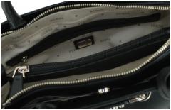 Handtasche Taupe Guess Lefia Luxury Satchel bürotauglich