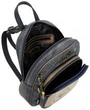 Anekke Cityrucksack Mademoiselle STUDIO Blau Glitzer