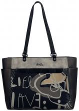 Anekke Mademoisselle Nature Koko großer Shopper metallic