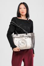 Anekke Mademoisselle Nature Koko großer Shopper metallic