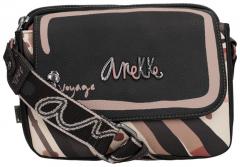 Crossovertasche Anekke Mademoiselle Parisian schwarz altrosa