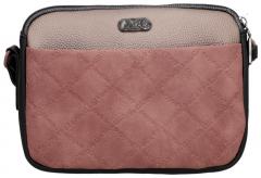 Crossovertasche Anekke Mademoiselle Parisian schwarz altrosa
