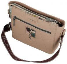 Anekke REAL Crossbodybag Evolution Taupe Bordeaux