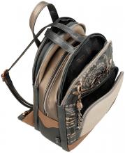 Citybackpack Herbstfarben Anekke Real Smart beige braun