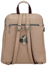 Anekke Cityrucksack Real Evolution Taupe diebstahlsicher