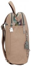 Anekke Cityrucksack Real Evolution Taupe diebstahlsicher