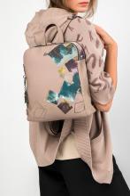 Anekke Cityrucksack Real Evolution Taupe diebstahlsicher