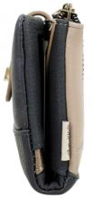 Anekke Geldtasche beige blau Mademoiselle Studio Modeatelier