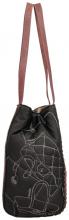 Shoppertasche Anekke Mademoiselle schwarz bunt Paris Stickerei