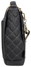 dunkleblaue Crossovertasche Anekke Boutique Ziernieten Strass