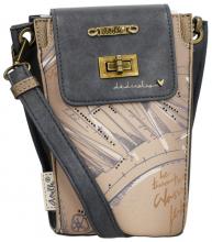 Anekke Crossovertasche Mademoiselle Studio Blau Drehverschluss