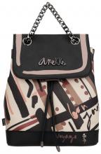 Überschlagrucksack Kettenhenkel Anekke Mademoiselle Parisian bunt