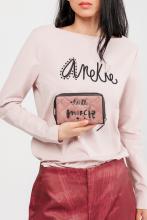 Anekke Portemonnaie Mademoiselle Parisian Altrosa Steppdesign