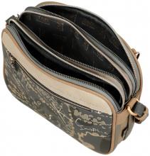 dreigeteilte Crossbody Bag dunkelbung Anekke Real Intentions