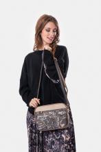 dreigeteilte Crossbody Bag dunkelbung Anekke Real Intentions