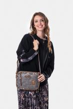 dreigeteilte Crossbody Bag dunkelbung Anekke Real Intentions