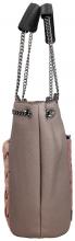extravagante Henkeltasche rosa metallic Parisian Anekke