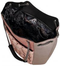extravagante Henkeltasche rosa metallic Parisian Anekke