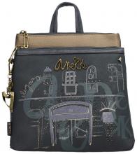 strassbesetzter Damenrucksack Anekke Mademoiselle Boutique dunkelblau