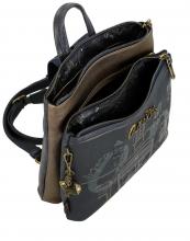 strassbesetzter Damenrucksack Anekke Mademoiselle Boutique dunkelblau