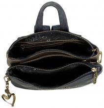 strassbesetzter Damenrucksack Anekke Mademoiselle Boutique dunkelblau