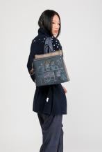 strassbesetzter Damenrucksack Anekke Mademoiselle Boutique dunkelblau