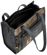Anekke kompakte Shoppertasche dunkelblau Mademoiselle Boutique