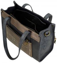 Anekke kompakte Shoppertasche dunkelblau Mademoiselle Boutique