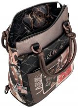 Anekke Taschenrucksack Tote Mademoiselle Glitzer