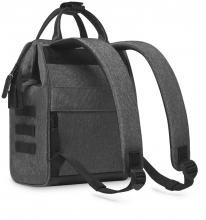 Outdoorrucksack Cabaia grau meliert Luxembourg Small Fronttasche melanged