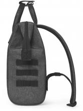 Outdoorrucksack Cabaia grau meliert Luxembourg Small Fronttasche melanged