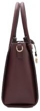 L.Credi Kurzgrifftasche Konstanze Trendfarbe Wine