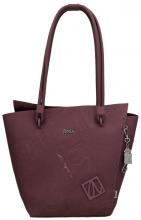 asymmetrische Shoppertasche bordeaux Anekke Real Evolution