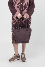 asymmetrische Shoppertasche bordeaux Anekke Real Evolution