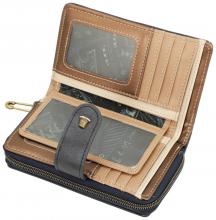 Anekke Portemonnaie Mademoiselle Boutique Blau Funkelsteine