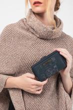 Anekke Portemonnaie Mademoiselle Boutique Blau Funkelsteine