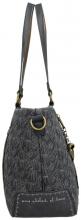 Anekke Shoppertasche Mademoiselle Boutique Glitzer Blau