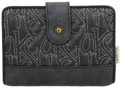 Briftasche dunkelblau beige Glitzer Anekke Mademoiselle Studio