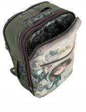 erweiterbarer Reiserucksack Anekke Real mit Laptopfach