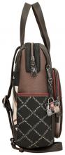 herbstlicher Damenrucksack grau altrosa Anekke Mademoiselle Parisian