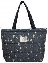 Anekke Mademoiselle Travel gepolsterte Henkeltasche Perlon blau